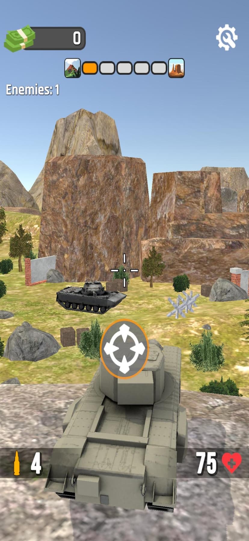 Tank Assault: Sniper Simulator screenshot 1 - screenshot