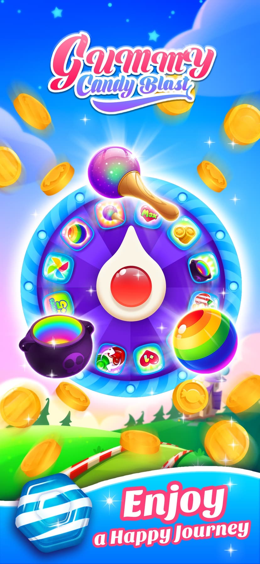 Gummy Candy Blast！Match 3 Game screenshot 5 - screenshot