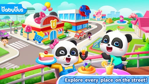 Baby Panda's Town: Street screenshot 1 - screenshot