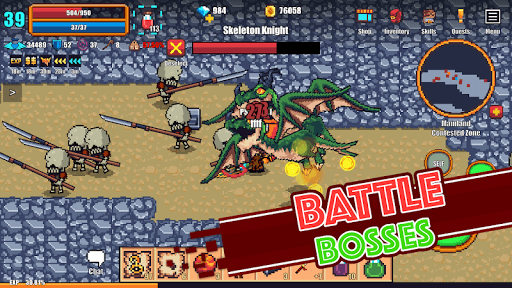 Pixel Knights Online 2D MMORPG screenshot 2 - screenshot