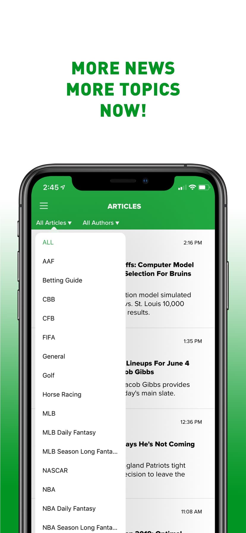 SportsLine screenshot 4 - screenshot