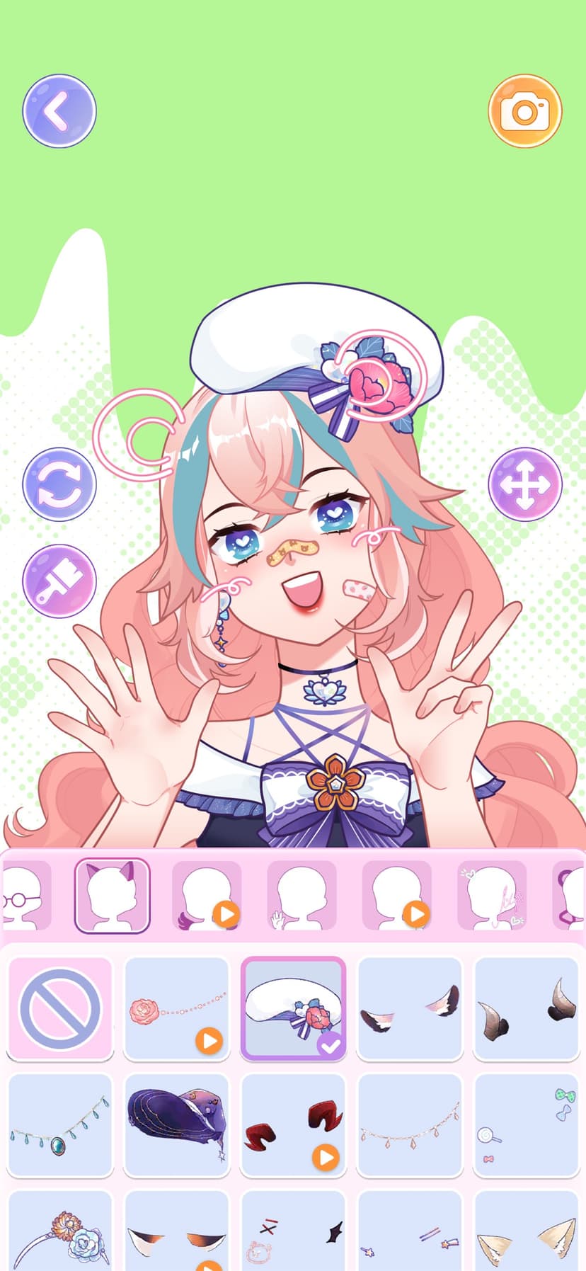 Anime Doll Avatar Maker Game screenshot 6 - screenshot