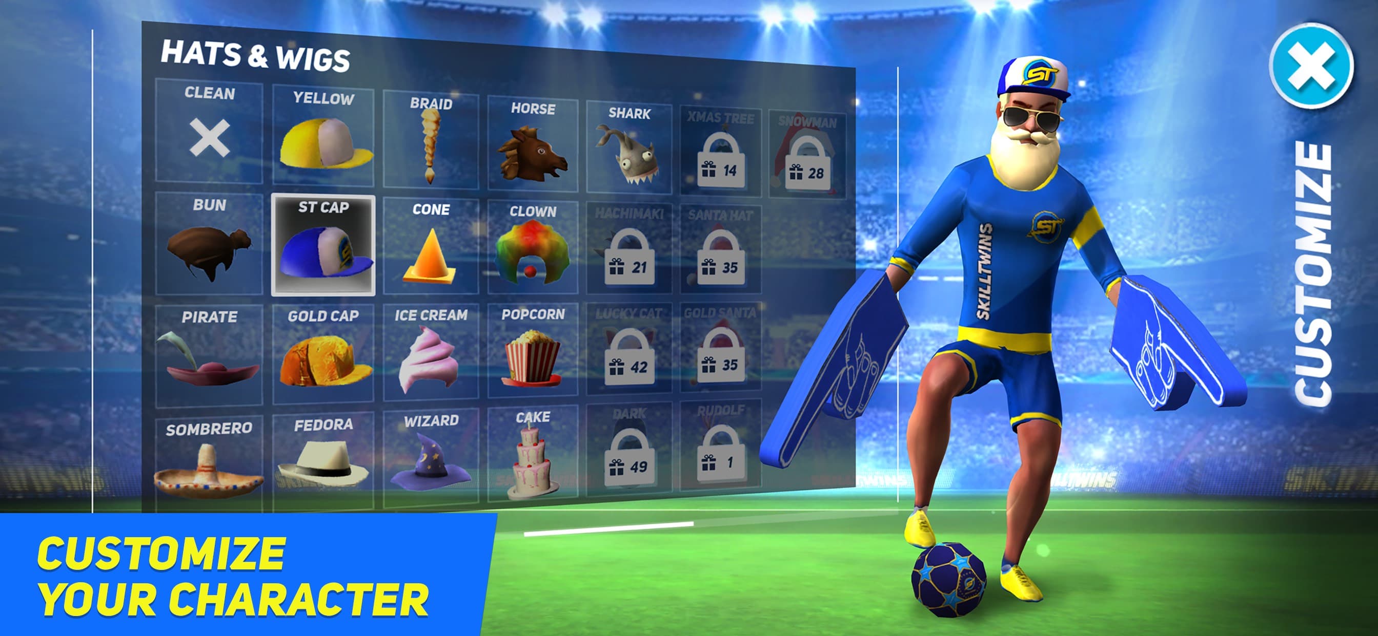 Skilltwins Soccer Game screenshot 5 - screenshot