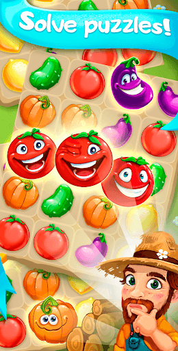Funny Farm match 3 Puzzle game screenshot 5 - screenshot