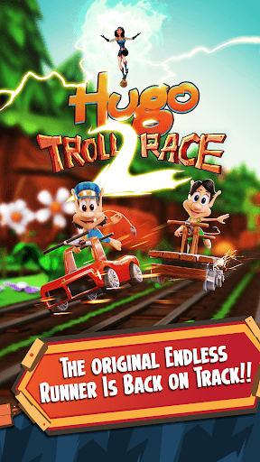 Hugo Troll Race 2: Rail Rush screenshot 1 - screenshot