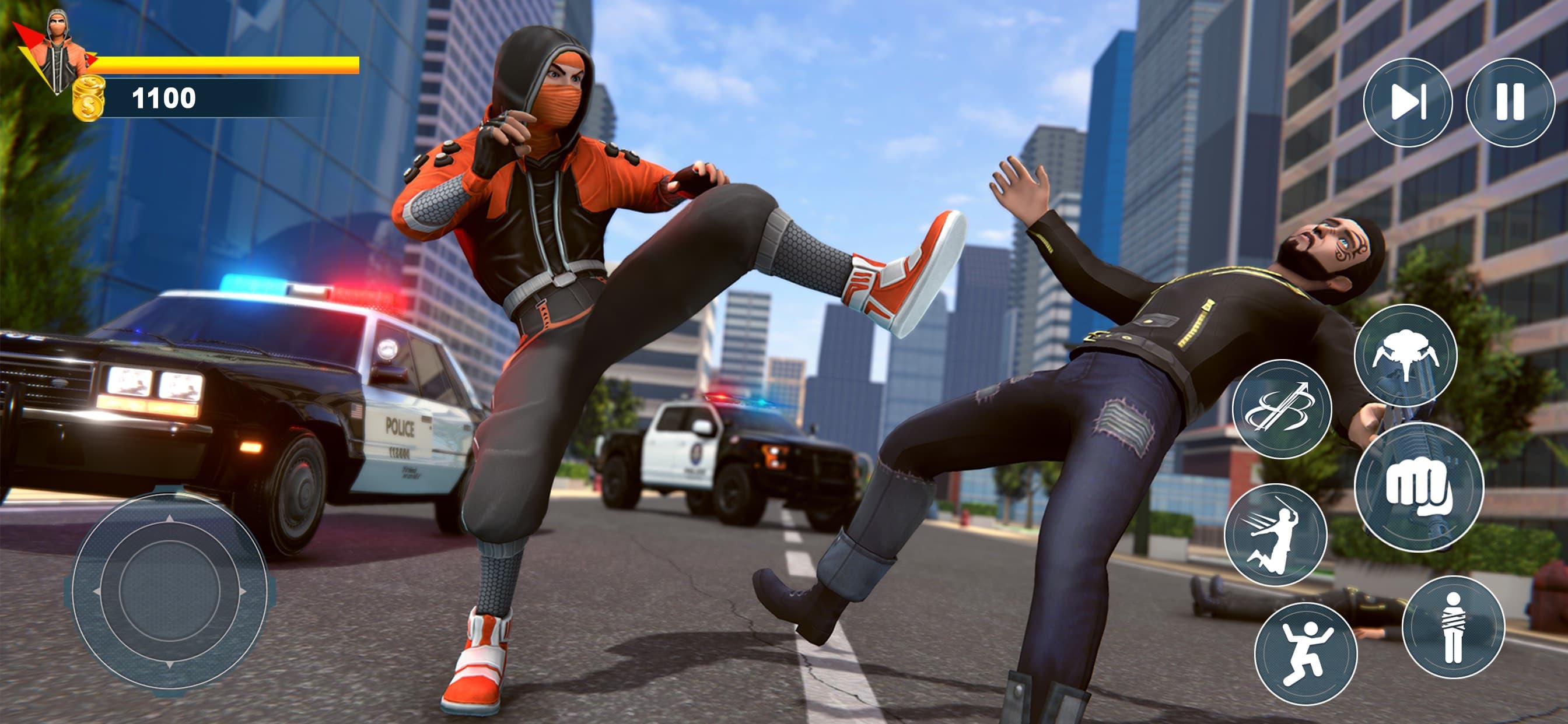 Rope Superhero Fighter Rescue screenshot 4 - screenshot