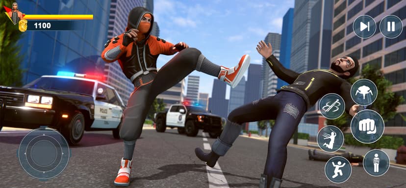 Rope Superhero Fighter Rescue screenshot 4 - screenshot
