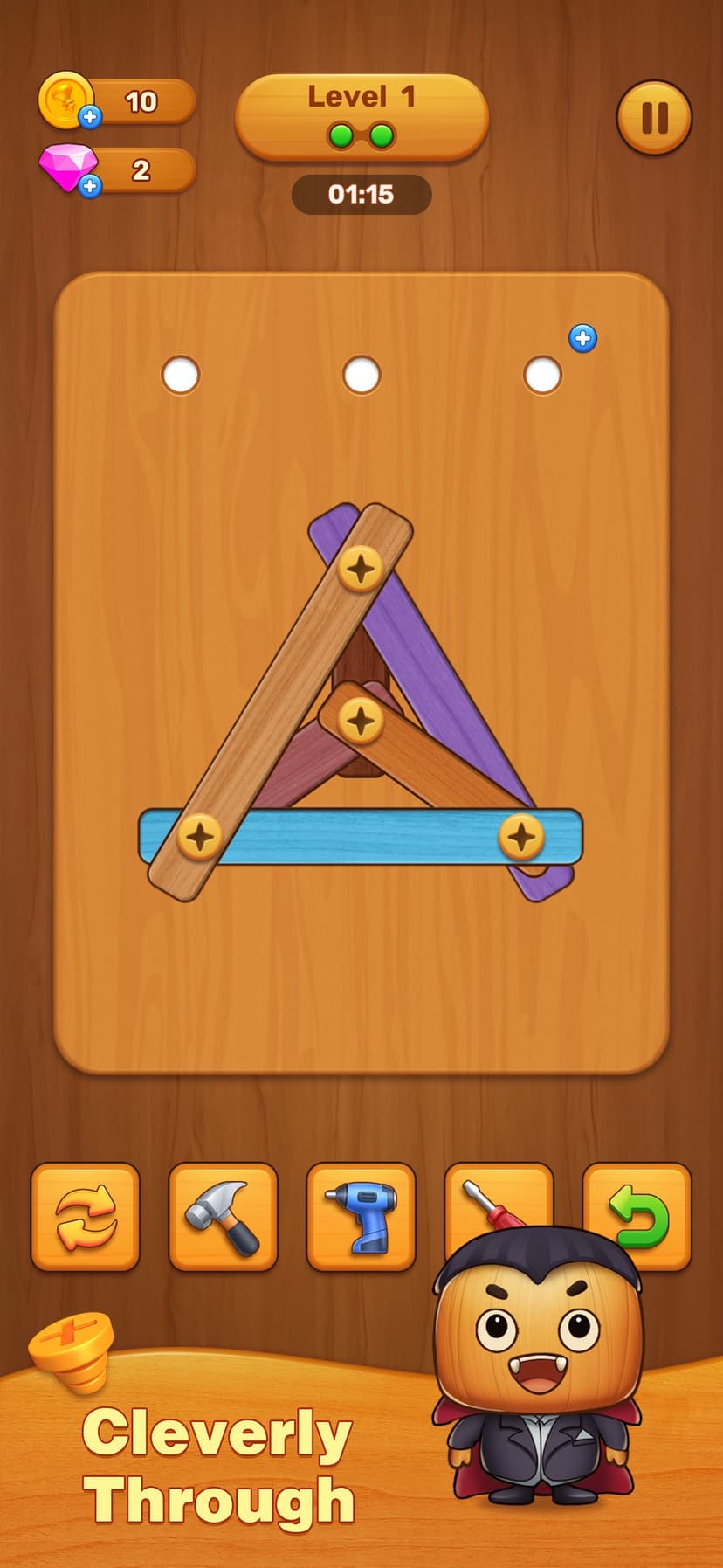 Wood Screw - Nuts & Bolts screenshot 9 - screenshot