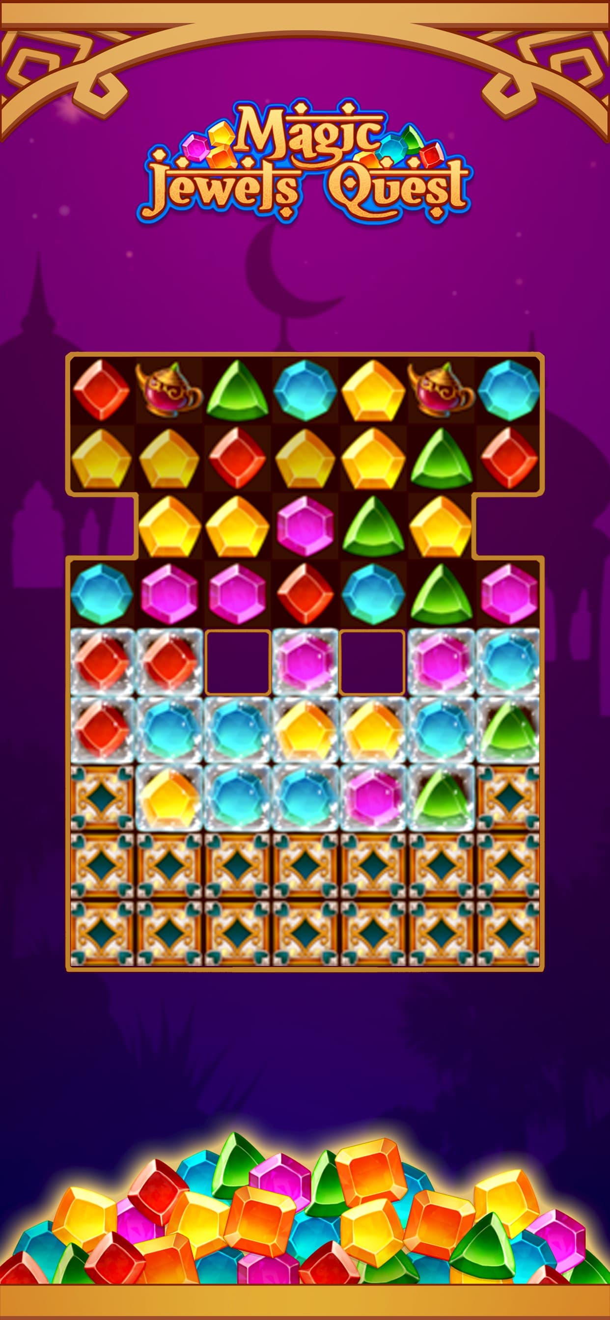 Magic Jewels Quest: Match 3 screenshot 5 - screenshot