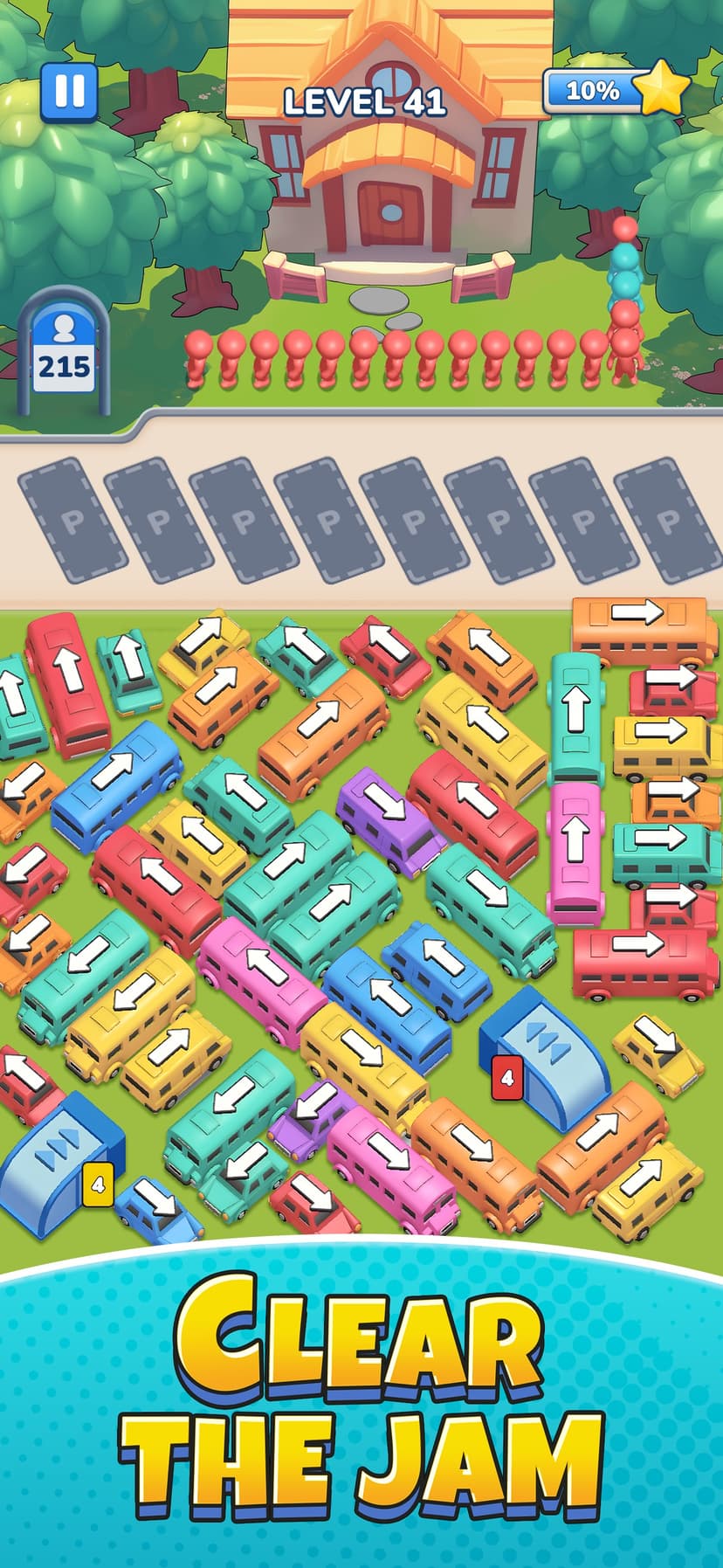 Bus Rush: Car Parking Games screenshot 3 - screenshot