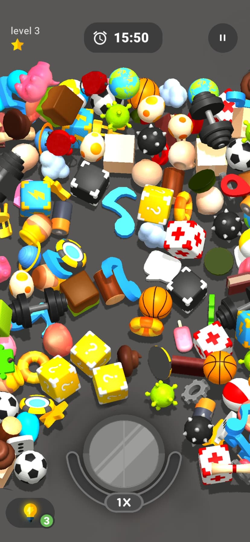 Merge 3D - Matching Pairs Game screenshot 1 - screenshot
