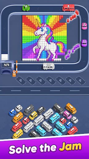 Parking Flow Color: Car Puzzle screenshot 1 - screenshot