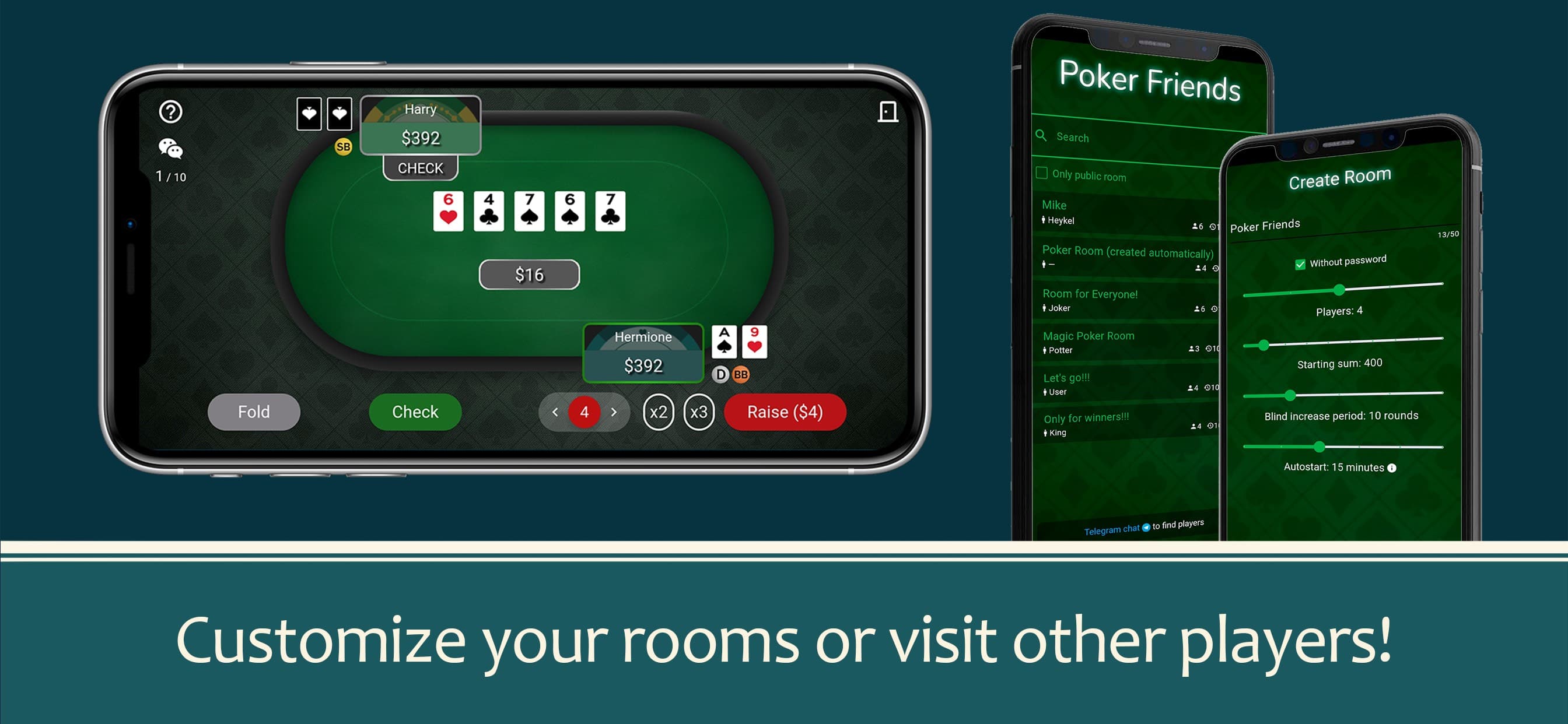 Poker Friends - Online Game screenshot 4 - screenshot