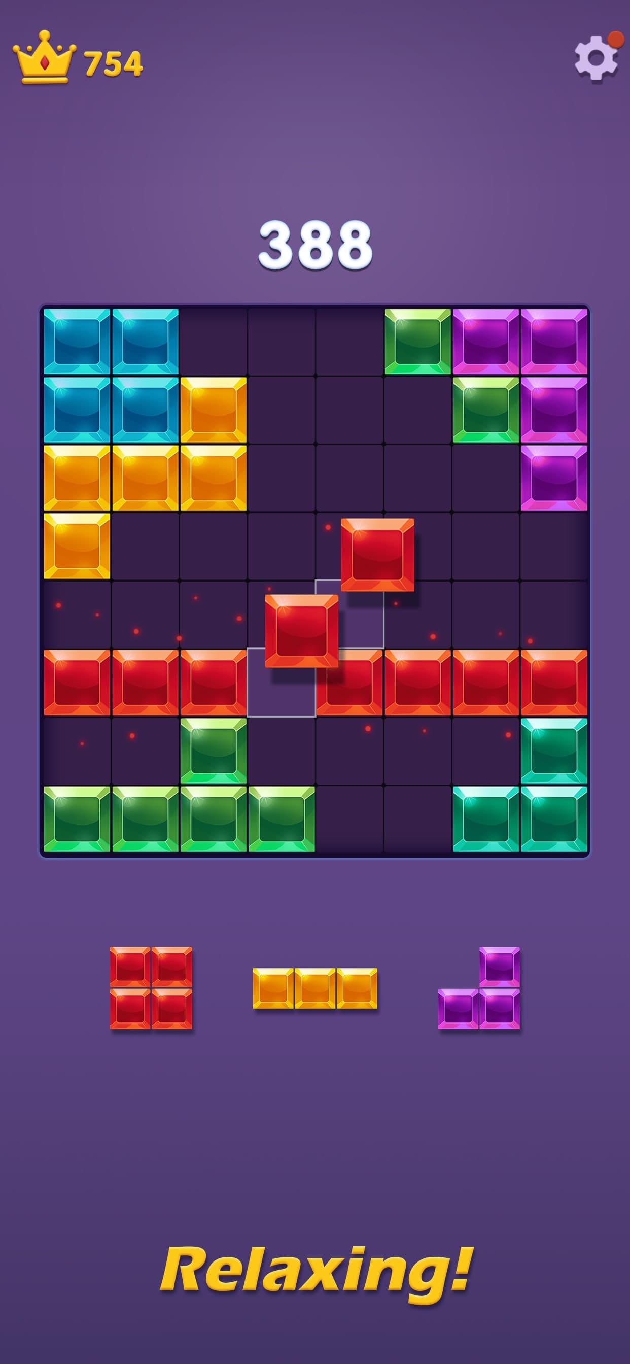 Block Puzzle Gem Blast screenshot 1 - screenshot