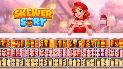 Skewer Sort: Grill Jam Game screenshot 7 - screenshot