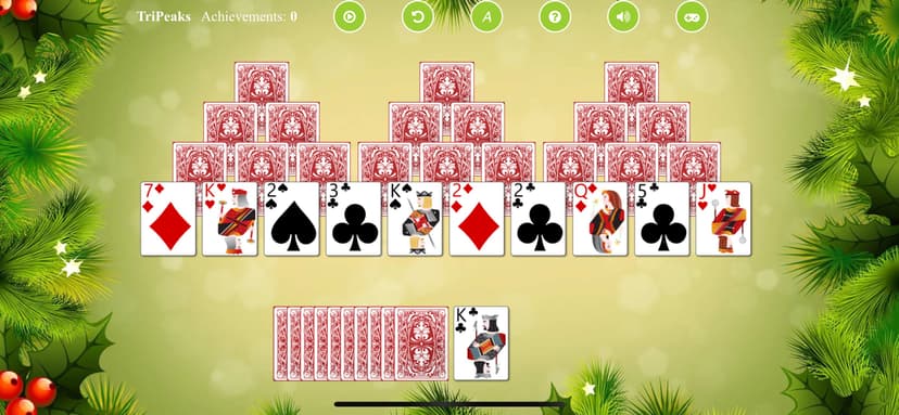 TriPeaks Solitaire X screenshot 1 - screenshot