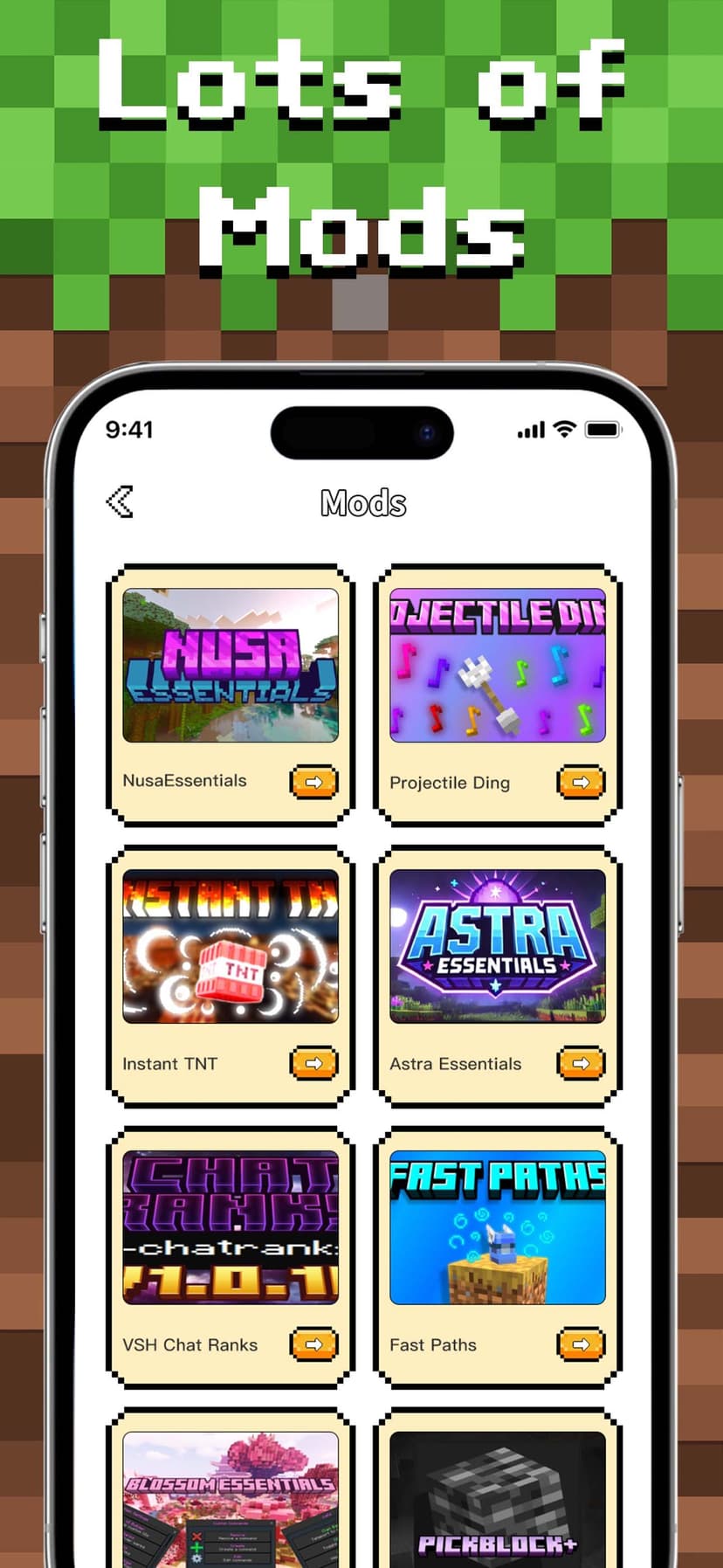 MCMods & Addons for MCPEOL screenshot 1 - screenshot