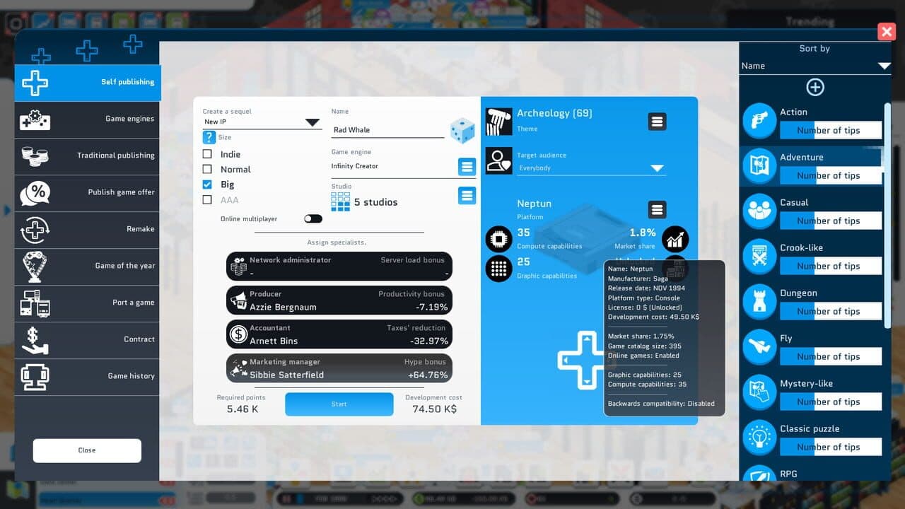 Null - screenshot