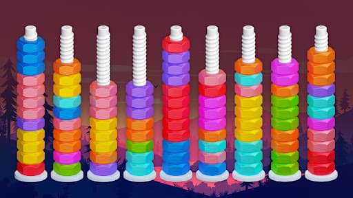 Nut Puzzle - Nut Sort Games screenshot 3 - screenshot