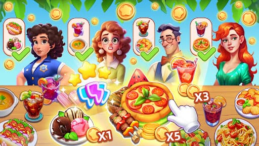 Merge Diner - Restaurant Games screenshot 6 - screenshot