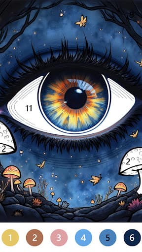 Macabre Color Paint By Number screenshot 2 - screenshot