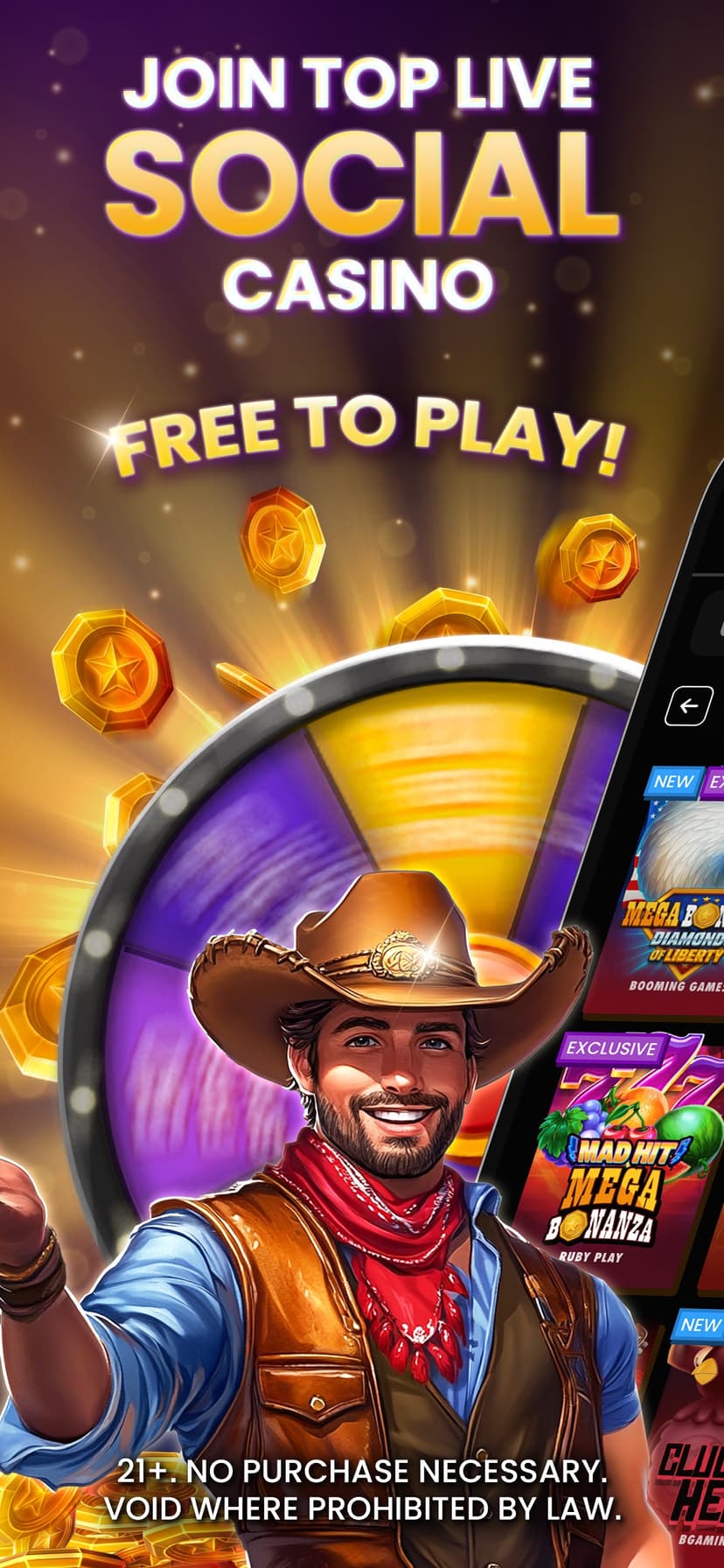 MegaBonanza Social Casino Live screenshot 1 - screenshot