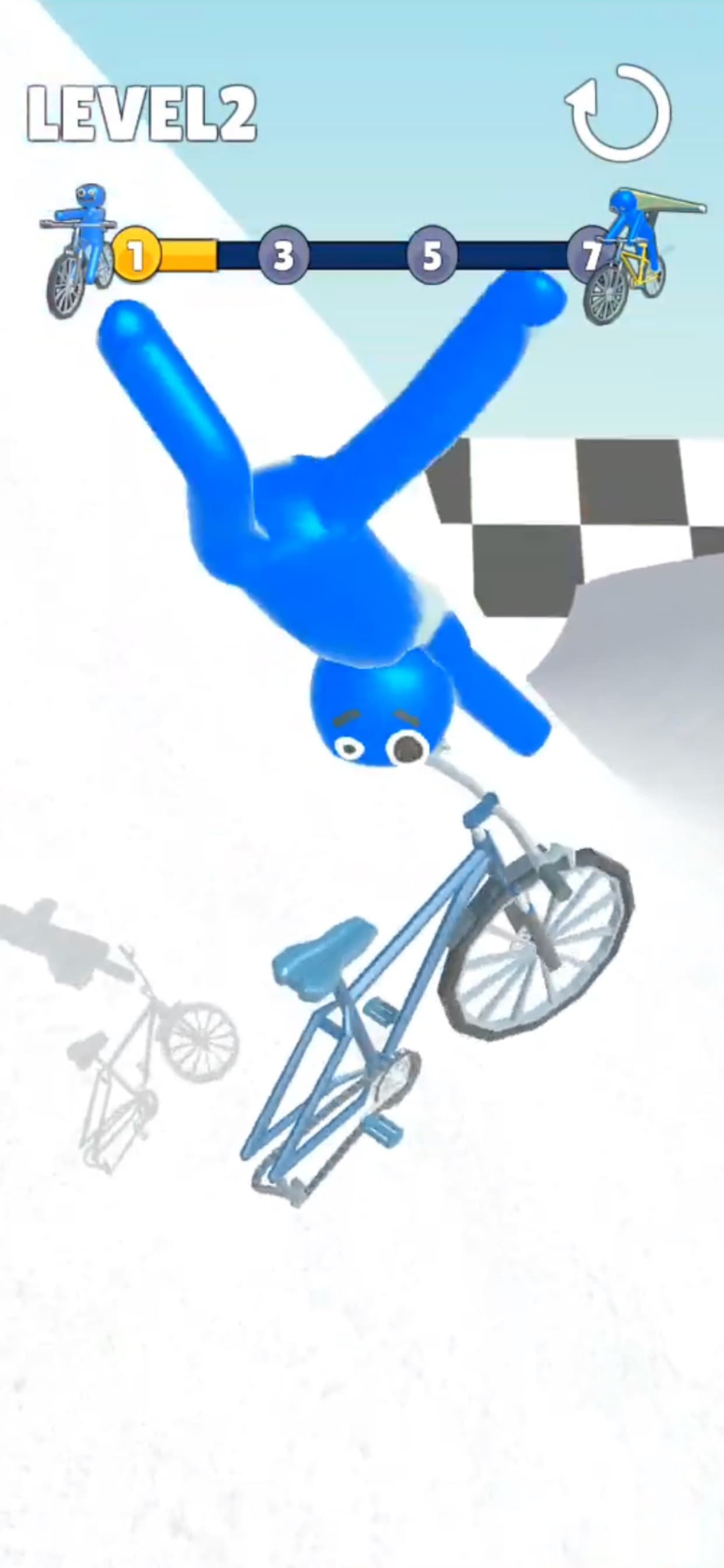 Ragdoll Bike screenshot 1 - screenshot