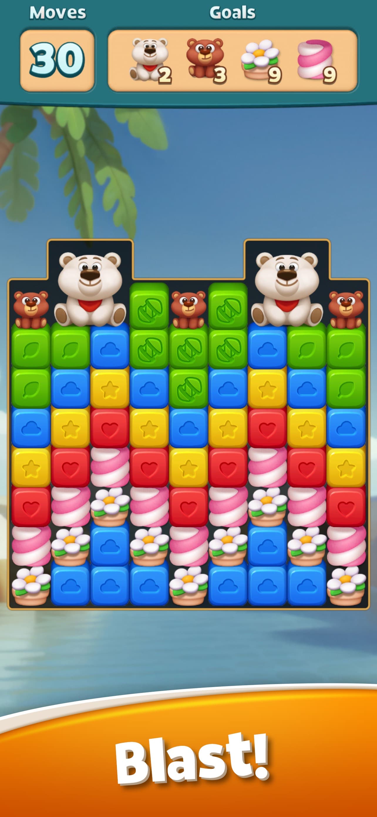 Merge & Blast: Dream Island screenshot 1 - screenshot