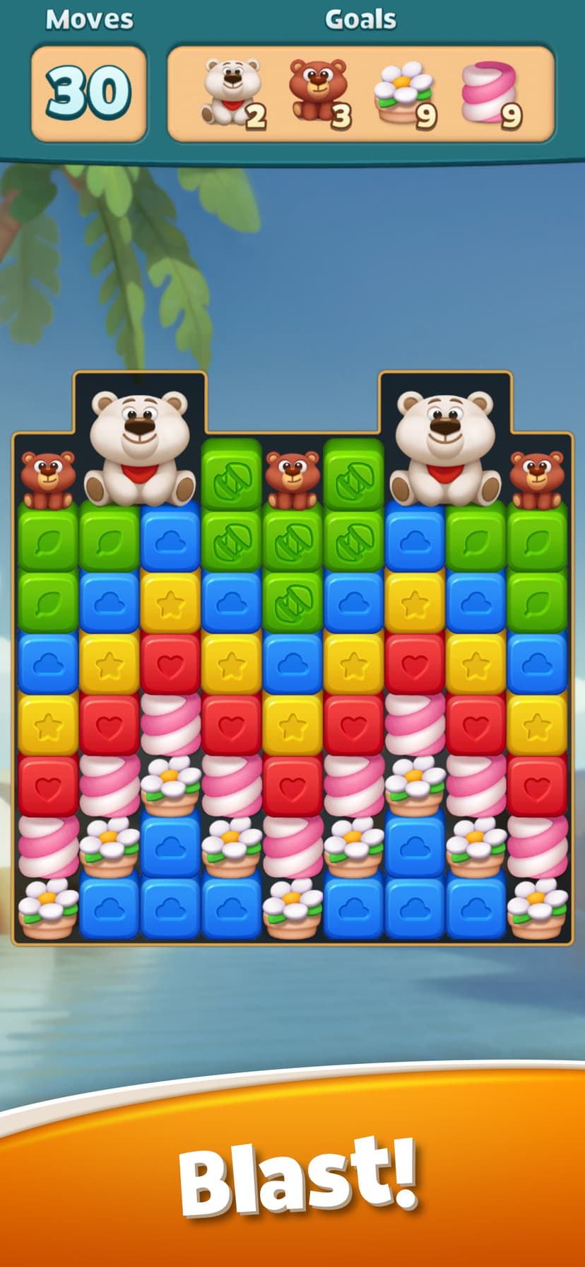 Merge & Blast: Dream Island screenshot 1 - screenshot
