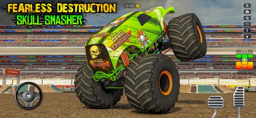 Monster Truck - 4x4,Stunt,Race screenshot 1 - screenshot