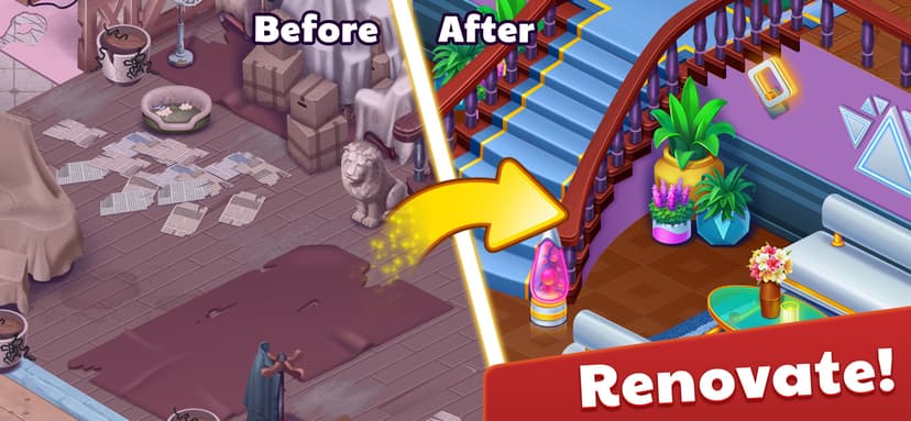 Mansion Mystery: Decor Dreams screenshot 5 - screenshot