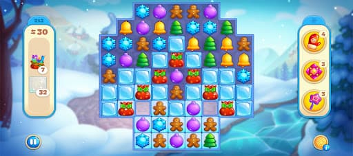 Christmas Sweeper 4 - Match 3 screenshot 14 - screenshot
