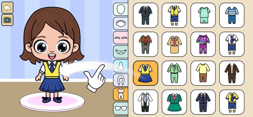My Tizi School Cafe World Game screenshot 2 - screenshot