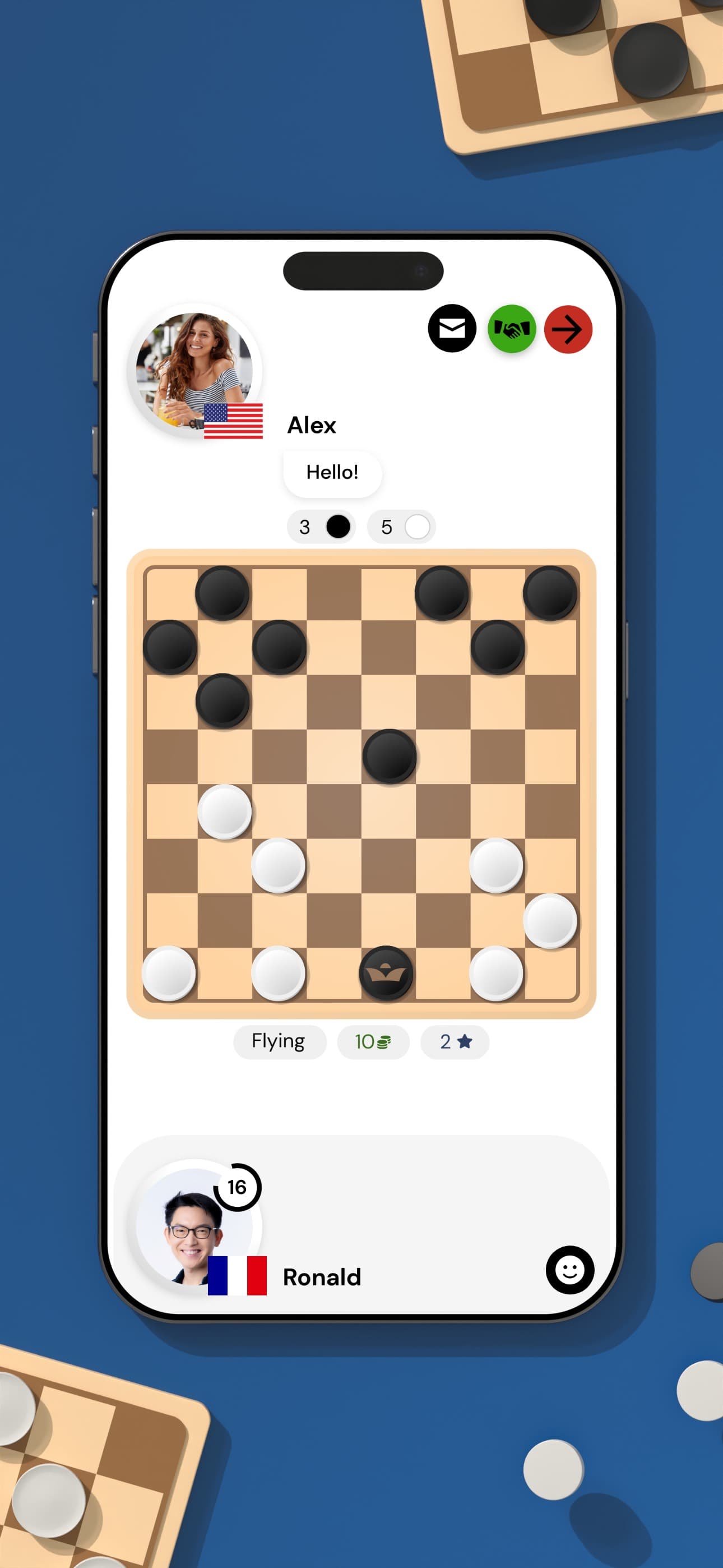 Checkers Online - Dama Game screenshot 1 - screenshot