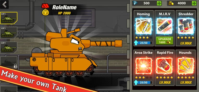 Tank Heroes-Tank Games, Tanks screenshot 1 - screenshot