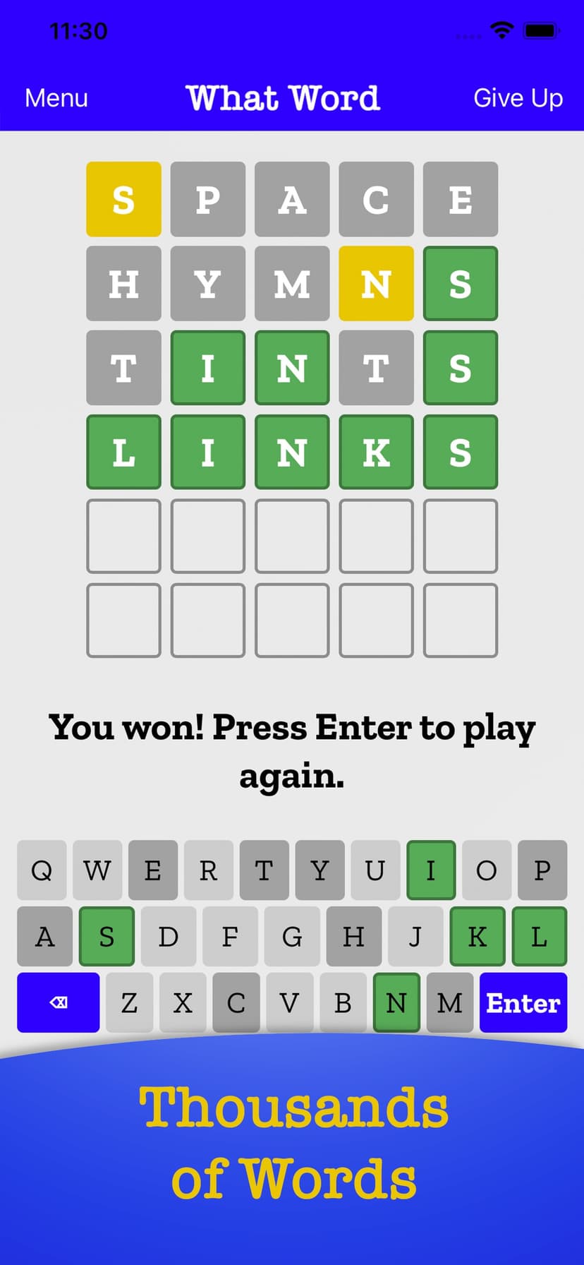 What Word screenshot 5 - screenshot