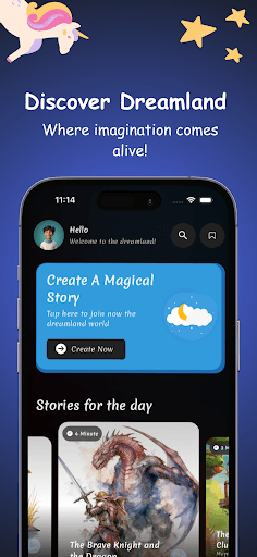 Dreamland: Create Kids Stories screenshot 1 - screenshot