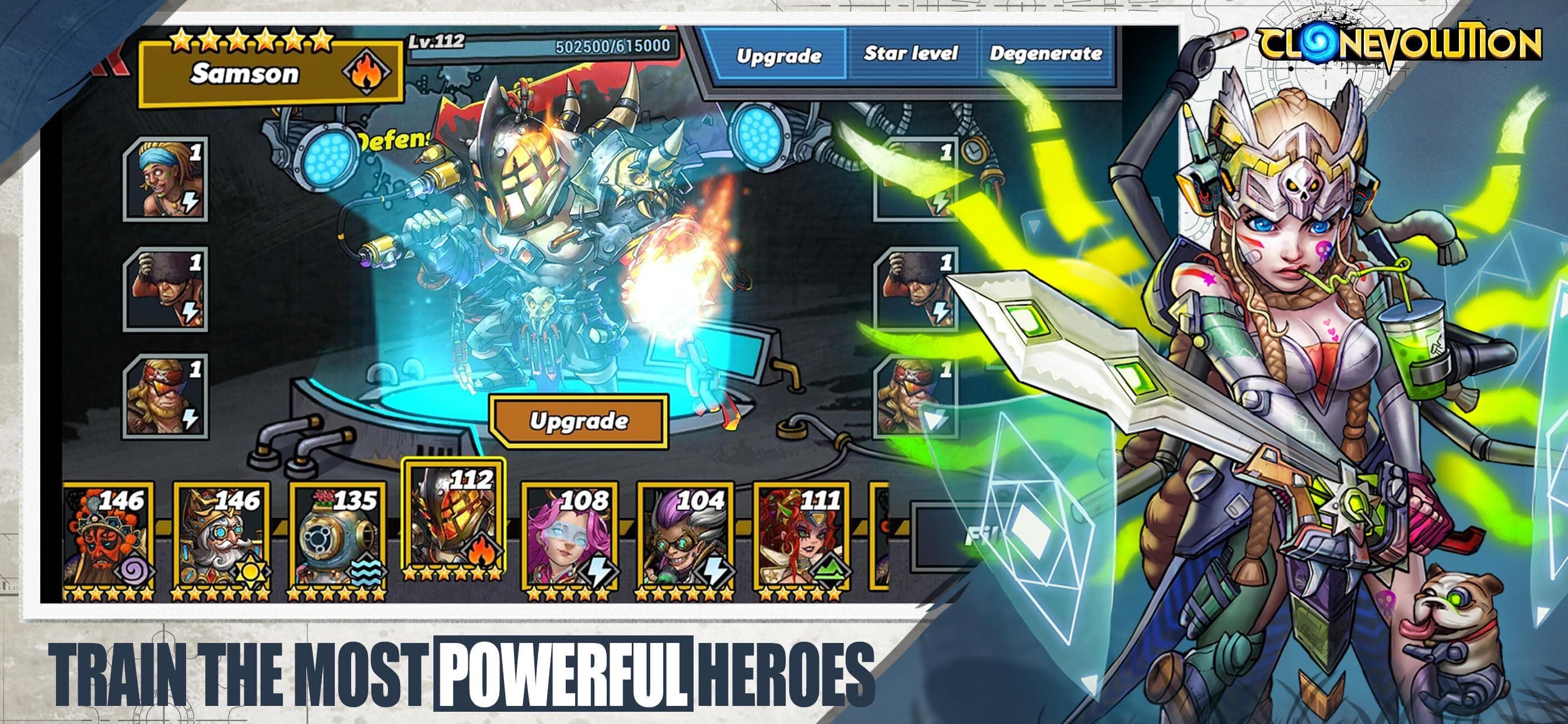 Clone Evolution: Cyber War screenshot 2 - screenshot