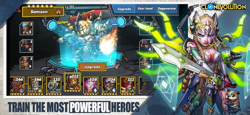 Clone Evolution: Cyber War screenshot 2 - screenshot