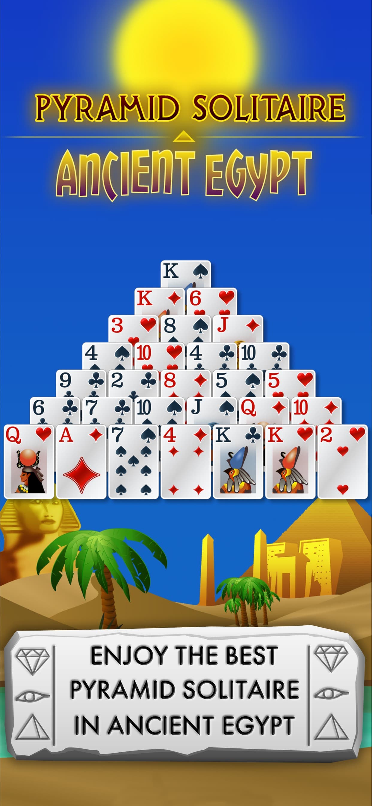 Pyramid Solitaire - Egypt screenshot 1 - screenshot