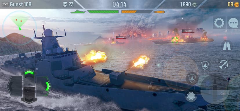 Naval Armada: War mobile games screenshot 6 - screenshot