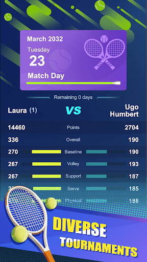 Tennis rising star screenshot 6 - screenshot