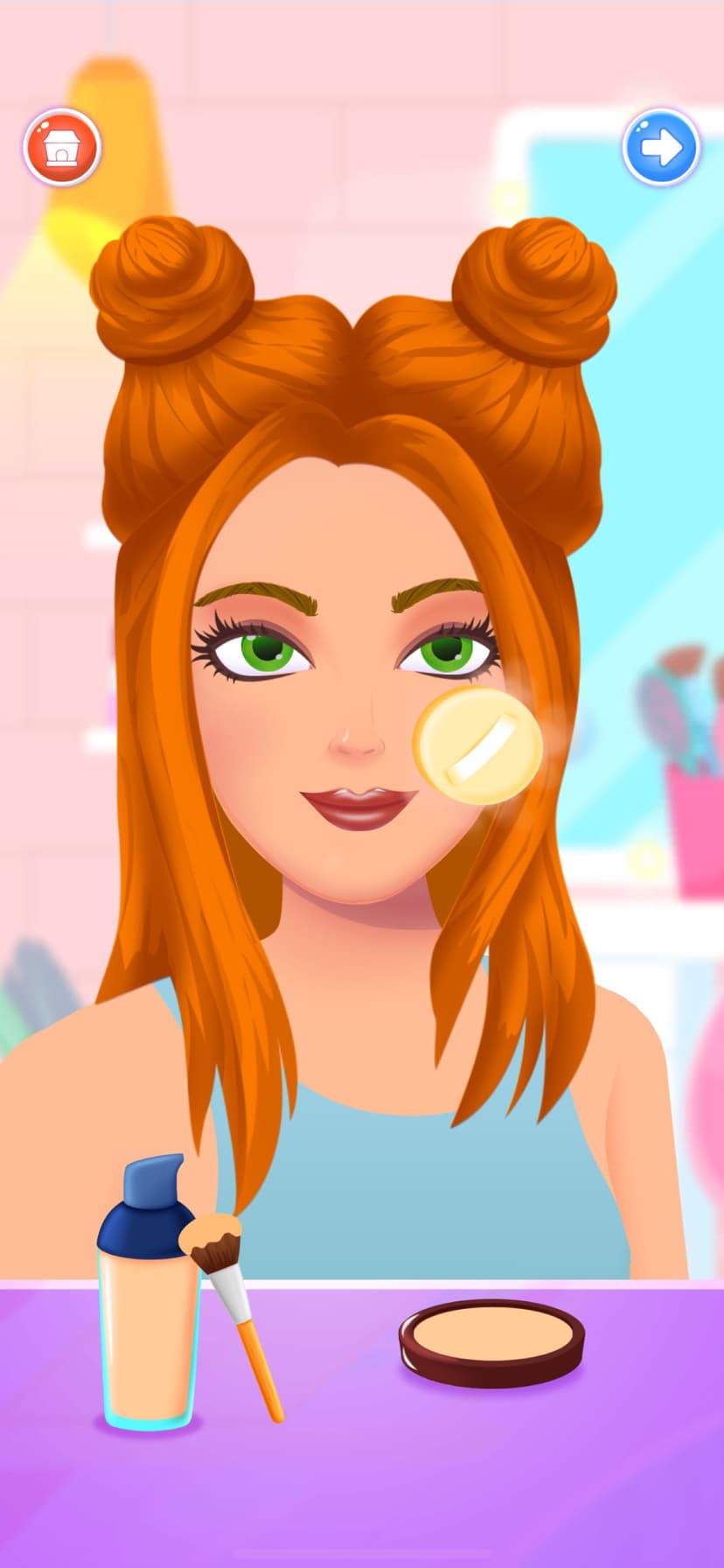 Kids Makeup Games & Hair Salon screenshot 9 - screenshot