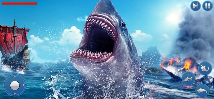 Survival Underwater Shark Game screenshot 3 - screenshot