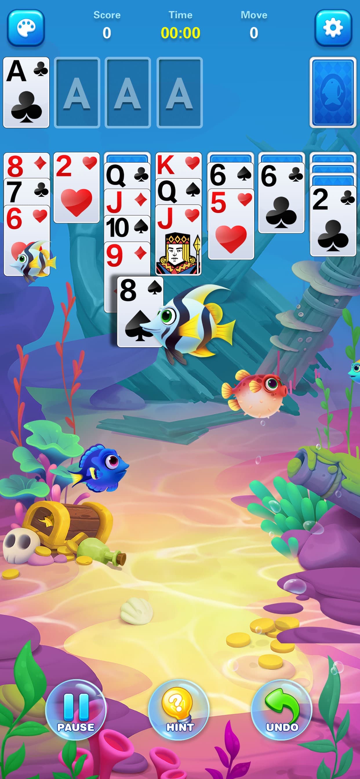 Solitaire Fish: Card Game screenshot 3 - screenshot