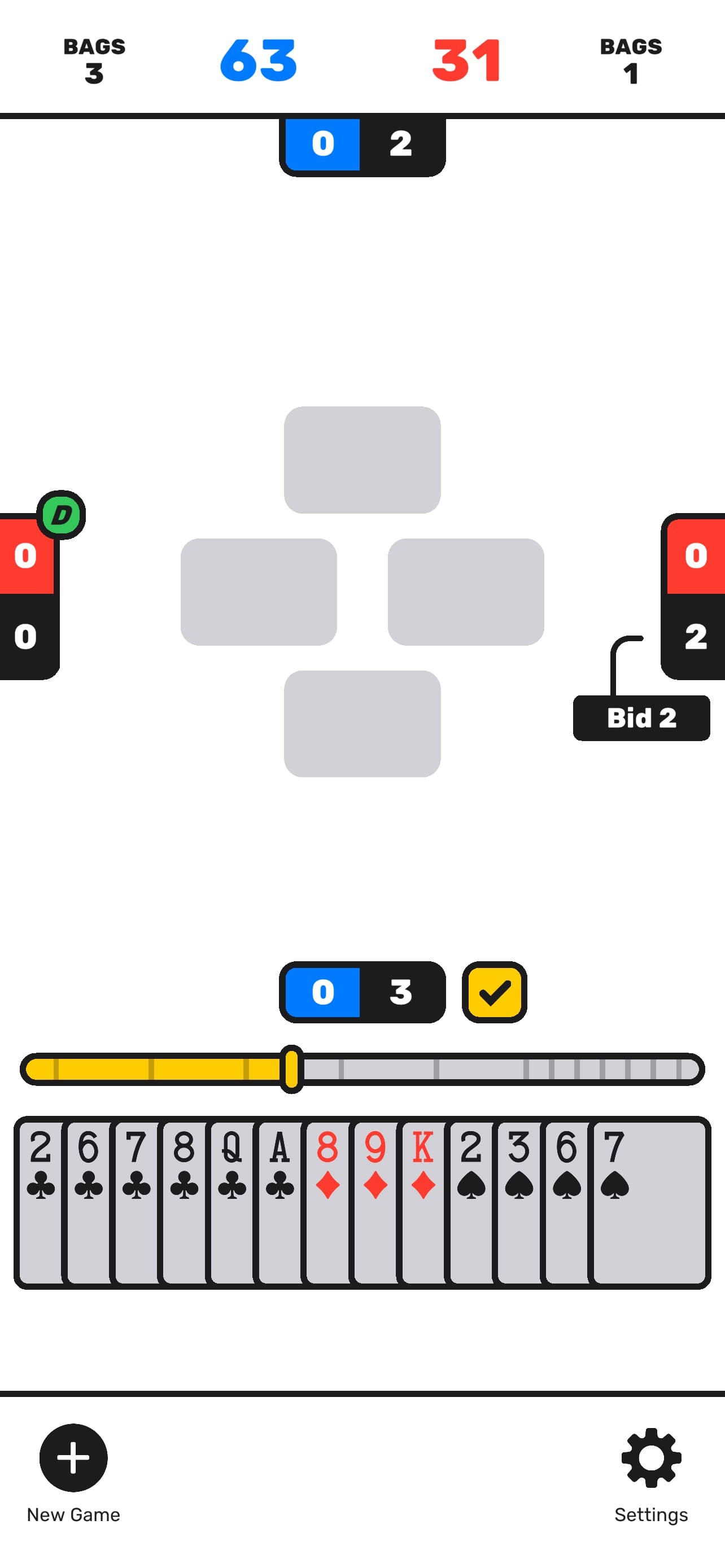 Spades by Staple Games screenshot 2 - screenshot