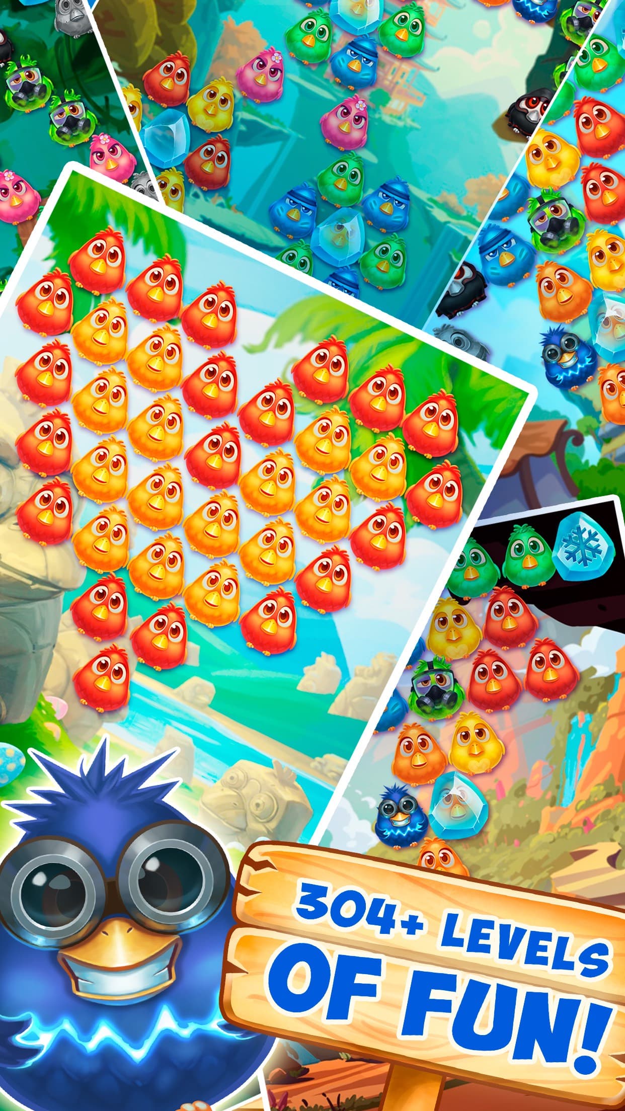 Bubble Birds 4: Match 3 Puzzle Shooter Game screenshot 3 - screenshot