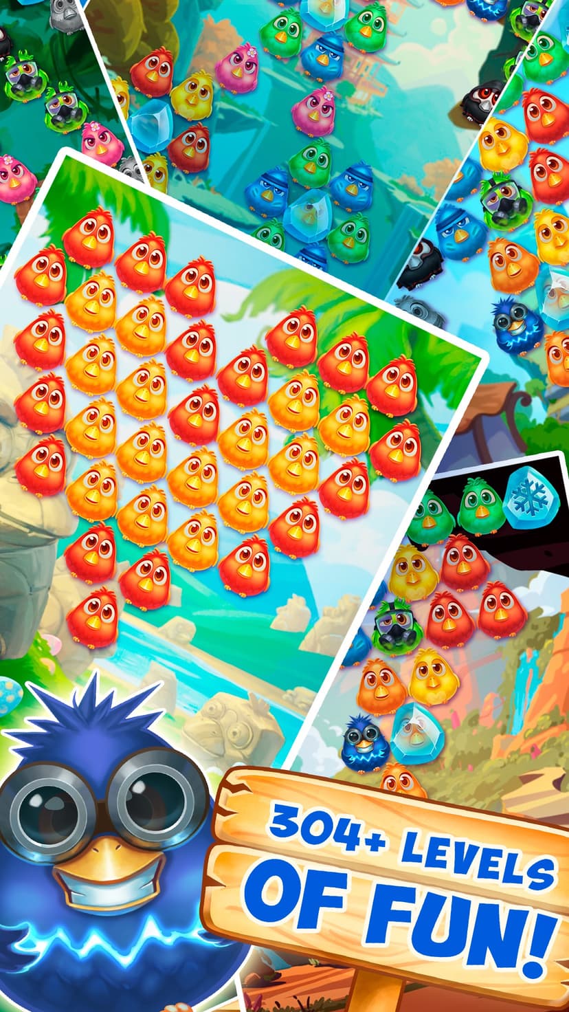 Bubble Birds 4: Match 3 Puzzle Shooter Game screenshot 3 - screenshot