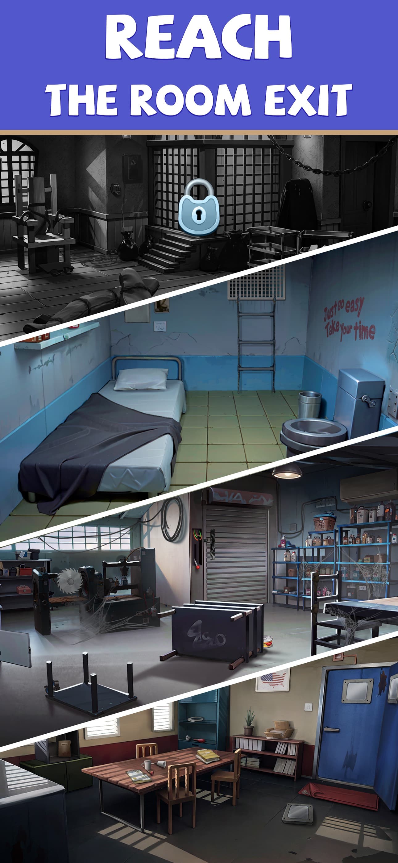 Merge Prison : hidden puzzle screenshot 6 - screenshot