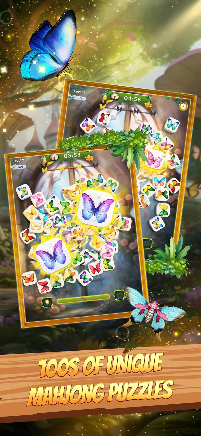 Butterfly Mystic Match screenshot 1 - screenshot